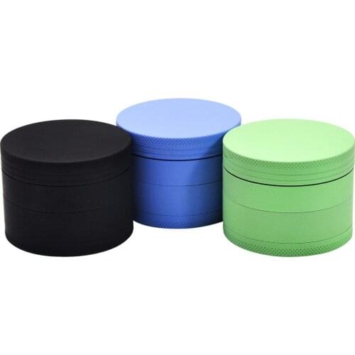 4 Layers Convenient 63mm Aluminum alloy Tobacco Grinder Weed Grinder Dry Herb Crusher Smoke Accessories