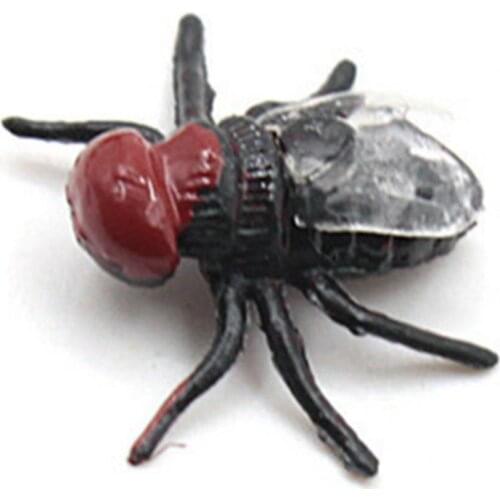 50Pcs Funny Simulation Insect Toy Realistic Flies Jokes Props Joking Bugs Prank Toys Novelty Toys