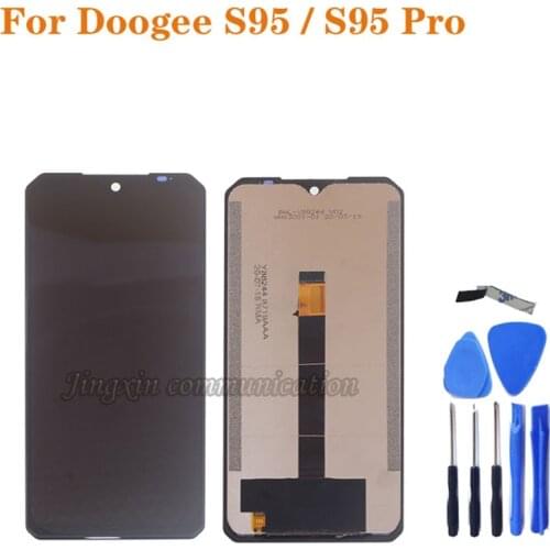 6.3" Original Display For Doogee S95 LCD Display Touch Screen Digitizer Replacement For Doogee S95 Pro Screen repair parts