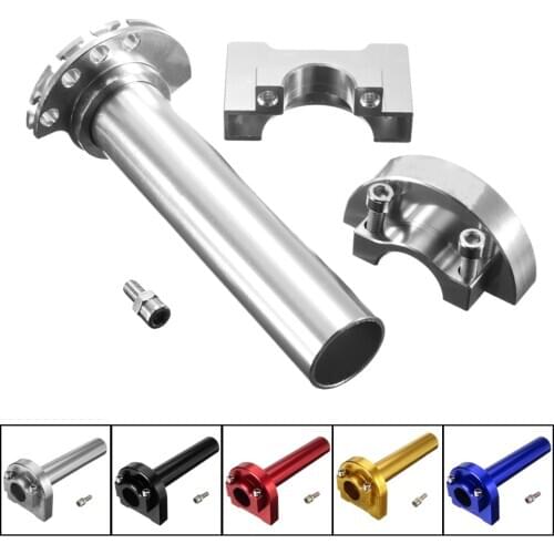 7/8 Inch Multicolor Universal CNC Aluminum Accelerator Throttle Twist Grips Handlebars For Motorcycle Moped Scooter Bike