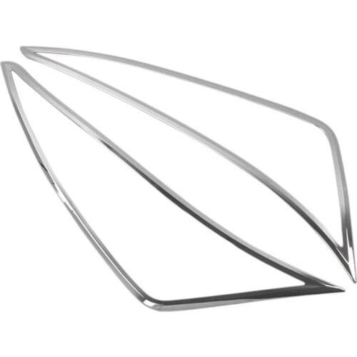 Car Chrome Headlight Decorative Frame Cover Trim for Hyundai Elantra 2019