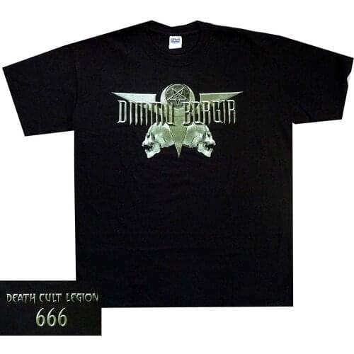 Dimmu Borgir Legion Shirt 3XL Black Metal T Shirt Official Band T-Shirt New 2018 New Short Sleeve Casual T-Shirt TOP Tee