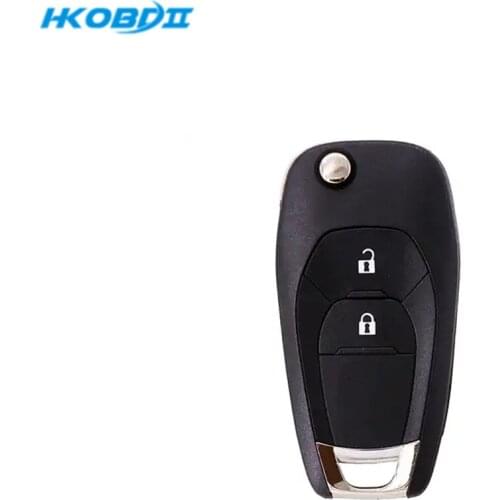 HKOBDII 2 Buttons Car Key fit forChevrolet Aveo Cruze Malibu 7952 ID46 Chip 315MHz 433Mhz for GMChevrolet Cruze Aveo 2015