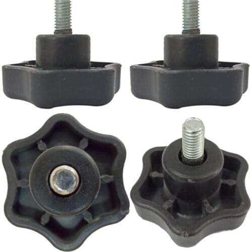 M8 Star Large Tightening Height Adjustment Screw 4Pcs cabinet wardrobe coffee table center table living room furniture hall kitc