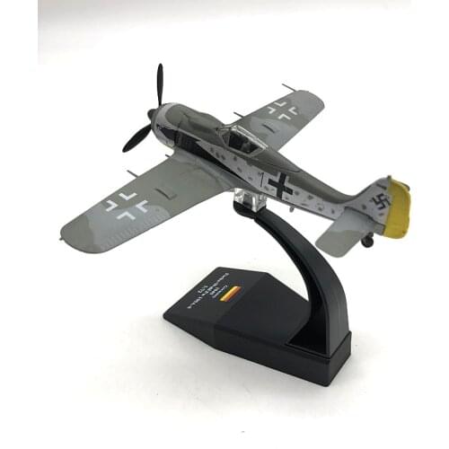 Metal 1:72 Germany Focke-Wulf Fw190A-8 Fighter Diecast Plane Aircraft Model Collection Nsmodel