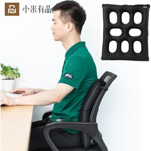 Youpin Portable Seat Cushion On Chair Inflatable Portable Tup Ergonomic Design Car Seat Cover Mattress Air Cushion