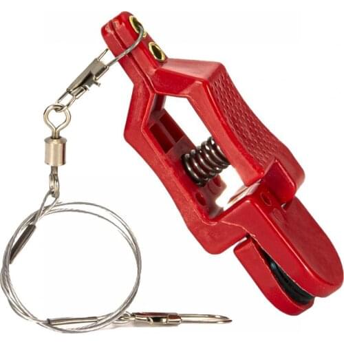 Tension Snapper Exquisite Multipurpose Red Pin in Pad Release Clip for Outdoor Fishing Boat fishing sea fishing accessories