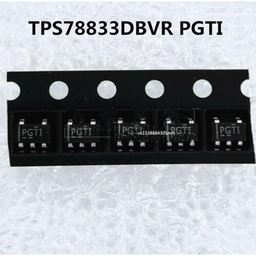 Original 2pcs/ TPS78833DBVR PGTI 3.3V/150ma SOT23-5