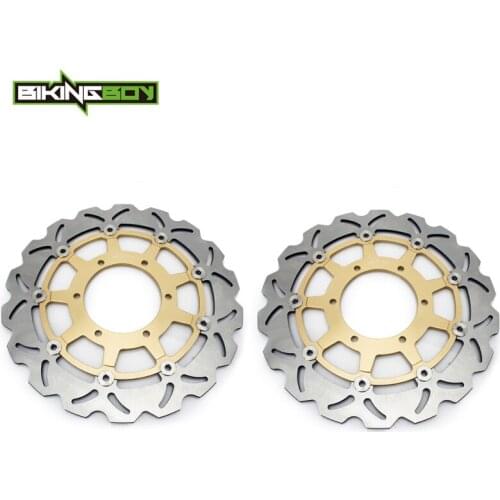 BIKINGBOY For Suzuki GSXR 1000 / ABS 17 18 19 20 21 GSX-R 1000 R / ABS 2017-2021 Front Brake Discs Rotors Disks 320mm Full Set