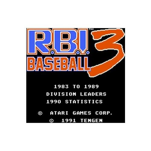 RBI3 Region Free 60 Pin 8Bit Game Card For Subor Game Players