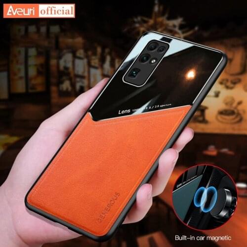 Luxury Leather Phone Case For Huawei Y7A Y9A Y8P Y9S P Smart 2019 2020 2021 Honor 20 30 Pro Plus 10 Lite 20S 30S 8X X10 Cover