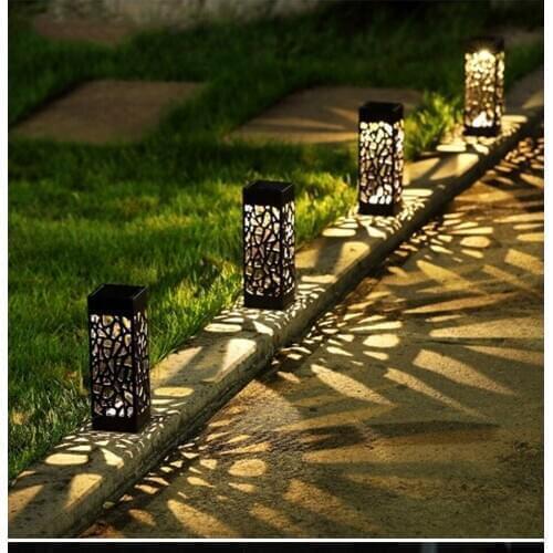 Solar Garden Pathway Lights Lawn Lamp For Garden Lantern Decoration Outdoor Path Light Wireless Waterproof Night Led Solar Lamp