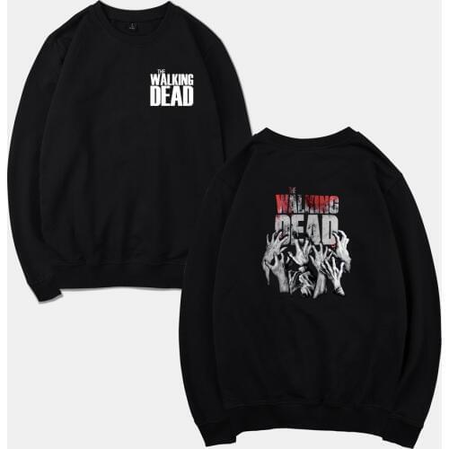 The Walking Dead Tracksuit Spring Autumn Hoodies Sweatshirts Men/Women Fashion Plus Size Streetwear Hoodie Sweatshirt Unisex 4XL