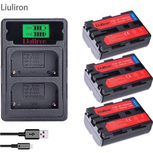 High Quality bateria NP-FM500H NP FM500H Camera Battery For Sony A57 A58 A65 A77 A99 A550 A560 A580 Battery NP-FM500H