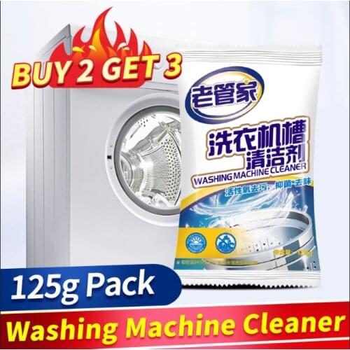 125g Washing Machine Cleaner Effective Decontamination Wash Revolution Tank Tub Bomb Cleaner Agent Bag Room Detergent Supplies