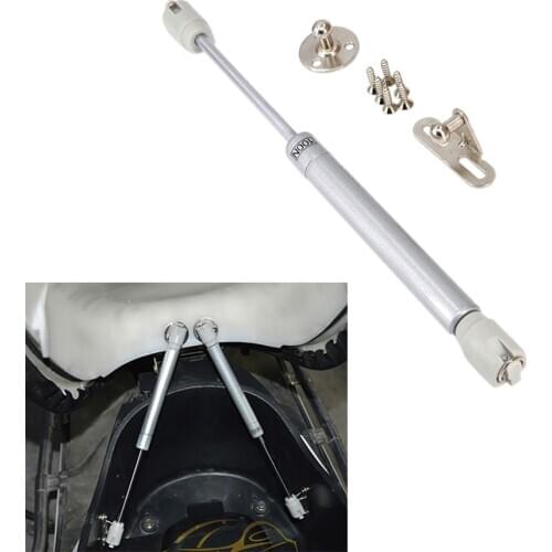 1x Universal Seat Lift Support Shock Strut Damper Kit Fits for Motorcycle Scooter