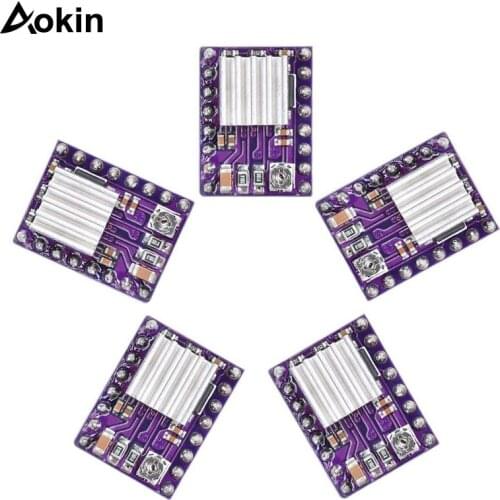5PCS StepStick DRV8825 Stepper Motor Driver Carrier Reprap 4-layer PCB RAMPS replace A4988 for 3D Printer