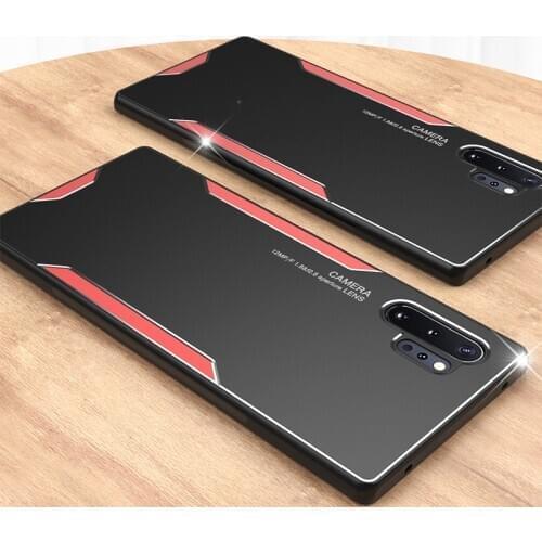 Luxury Armor Metal Frosted PC Back Shell For Samsung Galaxy A51 A71 S8 S9 S10 S20 Phone Case Ultra-thin Anti-fall aluminum Cover