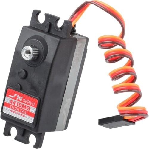 JX 45g short body hollow cup servo 9kg high torque metal gear climbing car drift car digital servo robot RC car spare parts