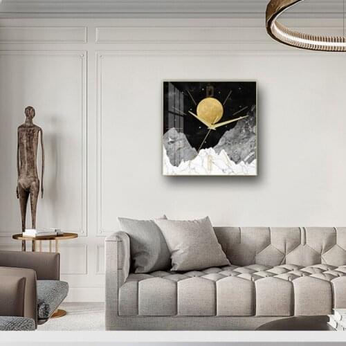 Frane Wall clock Metal Wall Clock Silent Wall Watch Modern Design Clocks For Home Decor Office European Style