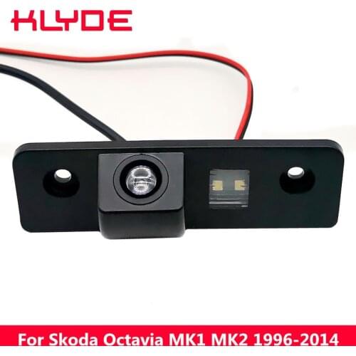 KLYDE HD Car Rear View Reverse Camera For Skoda Octavia MK1 MK2 1996-2003 2004 2005 2006 2007 2008 2009 2010 2011 2012 2013 2014