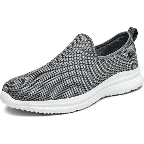 Summer Mesh Men Shoes Lightweight Sneakers Men Fashion Casual Walking Shoes 2021 Breathable Mens Loafers Zapatillas Hombre