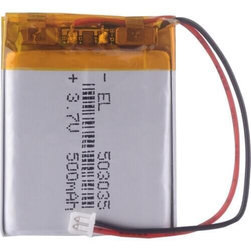 503035 3.7v lithium polymer battery 3 7V volt li po ion lipo rechargeable batteries for dvr GPS navigation