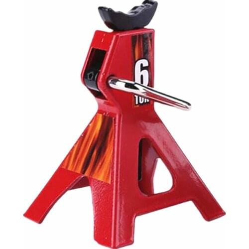 RC Cars Steel 6 Ton Scale Axle Stand Lift Capacity Stand Heavy Duty Support Vehicle Floor Ratchet Jack TRX4 D90 CC01 Truck