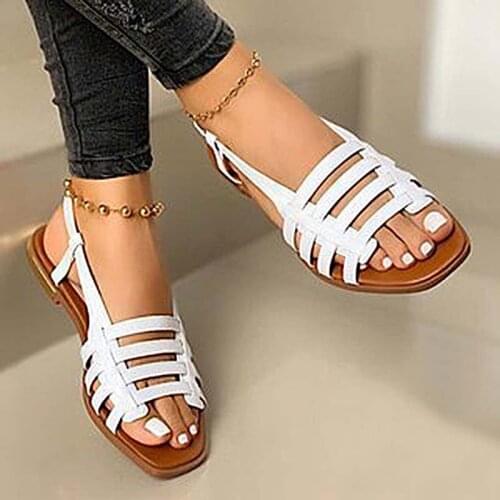 Women Sandals 2021 Summer Shoes Ladies Foam Platform Sandals Slip On Beach Sandal Flat Big Size