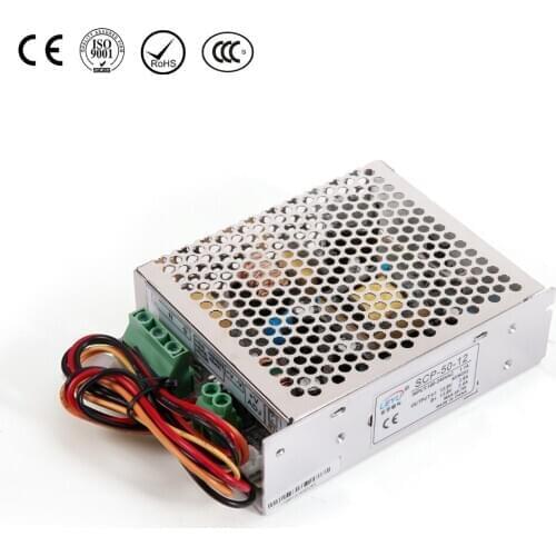 SCP-50-24 CE approved factory price 50W 24V UPS function power supply for security project