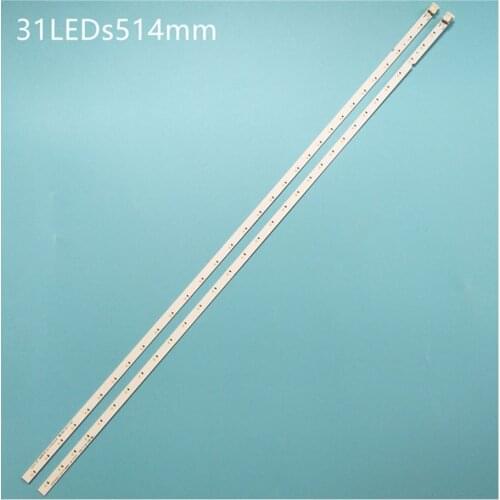LED backlight strip(2)for Samsung UN49K5300AG UE49K5100AU UA49K5300 Louvre 49 160616 R L Diamond BN96-39730A 39731A BN95-03721A