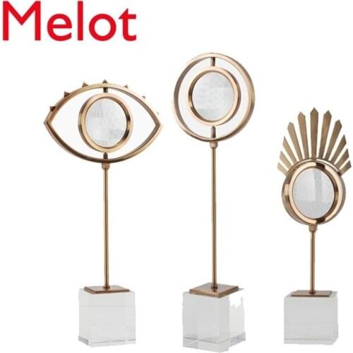 Home Creative Crafts Modern Simple Furnishings Decorations Living Room European Crystal Ornaments Living Room Decoration