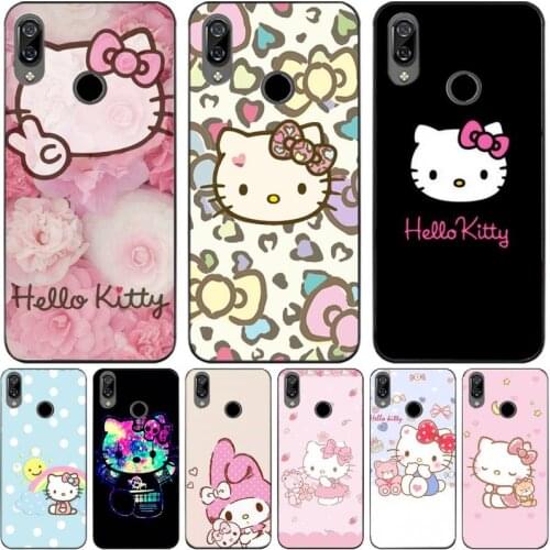 0 Soft Cover Phone Case For Redmi 7 8 9 A K20 30 Pro Note 8 8t 9 Pro 9s Cute Pink Cat