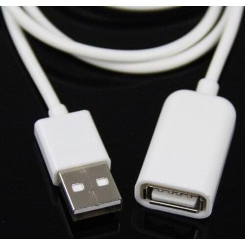1M USB 2.0 Male to Female USB Extension Wire Extension Cable Extender For PC Laptop USB Cable Extender