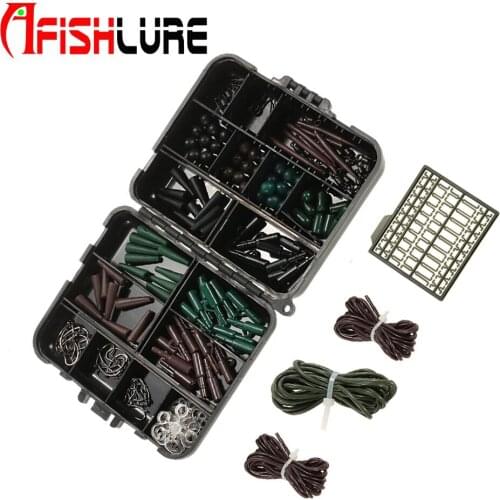 Afishlure Carp Fishing Accessories Hook Swivels Fishing Tackle Tools Boxes