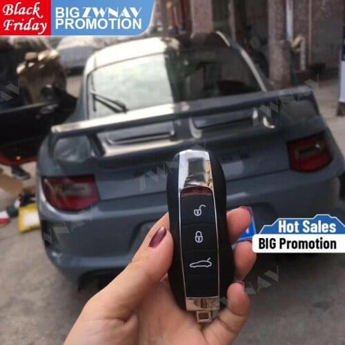 Auto One Click Start Smart Car Key For Porsche 911 Inductive Automatic Lock&Unlocking