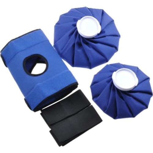 Shoulder Body Wrist Knee Home First Aid Velvet Pain Relief Multiple Use Sport Injury Ice Pack Wrap Elastic Portable Reusable