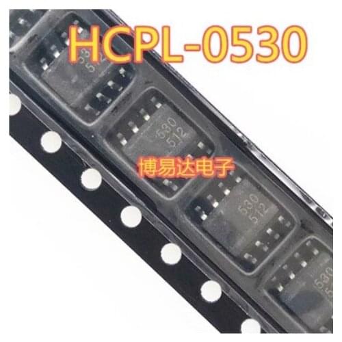 Free Shipping 50pcs HCPL-0530 530 SOP-8 0530