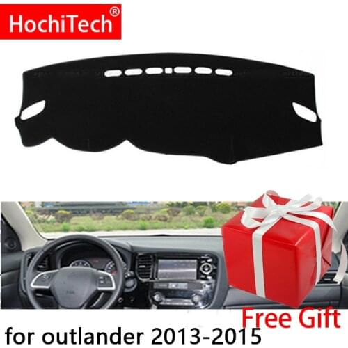 For Mitsubishi outlander 2013-2015 Right and Left Hand Drive Car Dashboard Covers Mat Shade Cushion Pad Carpets Accessories