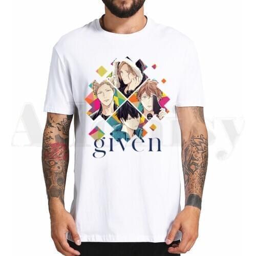 Mafuyu Yaoi Bl Given Yaoi Japanese Man Anime Manga Tshirt Hip Hop Girl Top Tees Harajuku Tshirts Men Fashion Summer T-shirts