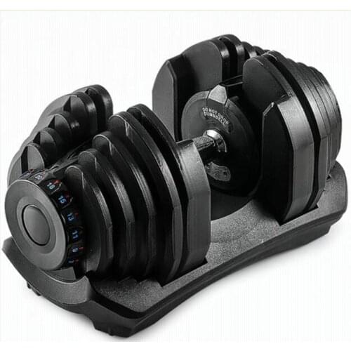 40kg/90 lbs adjustable rubber-coated fitness dumbbells mens home gym comprehensive fitness equipment