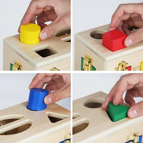 Pop Sale Wooden Magic Box Kong Unlock Puzzle Game Luban Lock IQ Toys For Children Adult Educational Toys Brain Teaser Game