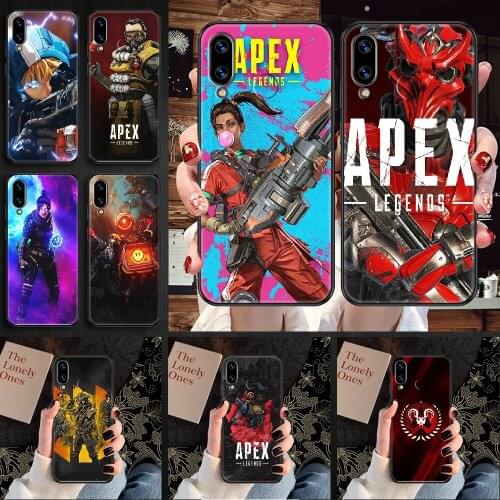 Game Apex Legends Phone case For Huawei Honor 6 7 8 9 10 10i 20 A C X Lite Pro Play black luxury waterproof silicone shell
