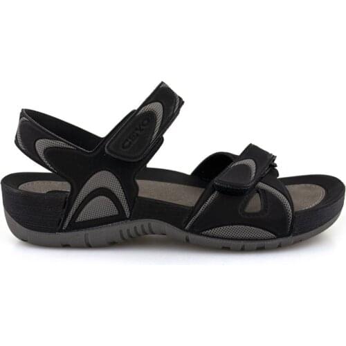 Outdoor Breathable Comfort Slip on Plus Size Open Shoes Casual Ceyo Black E Orthopedic Boys Sandals Fashion Trend 2021