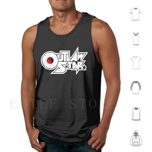 Outlaw Star Tank Tops Vest Cotton Outlaw Star Gene Starwind Starwind Ctarl Ctarl Ctarl