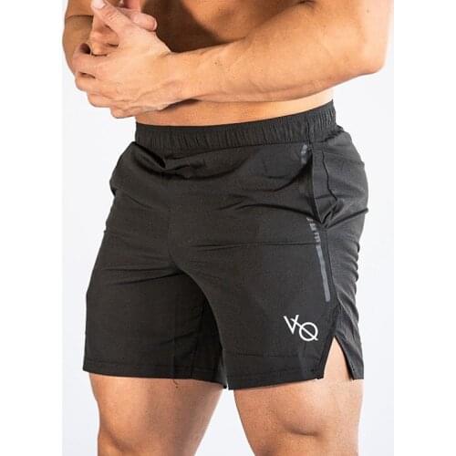 Mens Fitness Quick Dry Beach Shorts Men Summer Gym Bodybuilding Exercise Breathable Sweat Sportswear Jogging Casual Shorts
