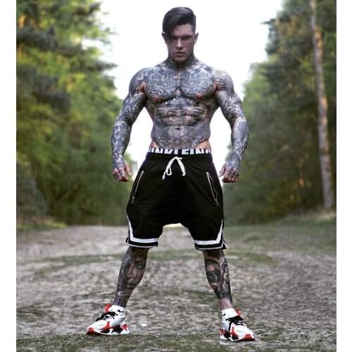 2021 Mens Casual Shorts Summer New Running Fitness Fast-drying Trend Short Pants Loose Basketball Training Pants