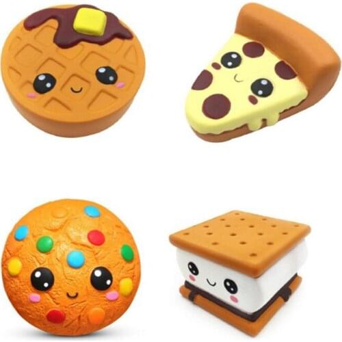 N7ME 1PC Kitchen Appliances Toy Interactive Squeeze Bubble Ball Realistic Model Food