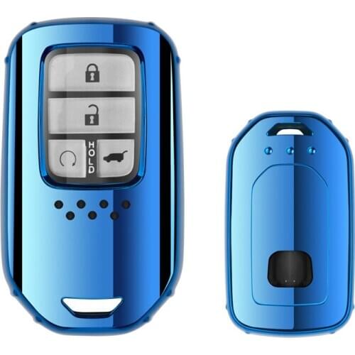 Soft TPU Car Key Case Full Cover For Honda Civic Accord Pilot CRV HR-V City Odyssey fit Freed 2016-2019 car styling Accessories