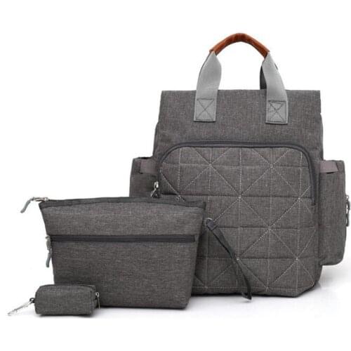 NWT Diaper Bag Travel Mummy Bag For Stroller Maternity Nappy Changing Backpack Waterproof Moms Backpack Nursing Wet Bag